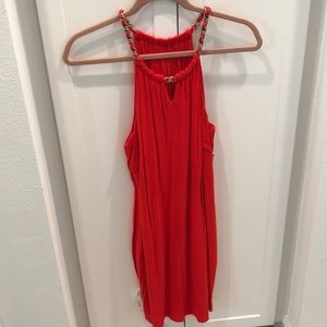 Sleeveless Red Dress
